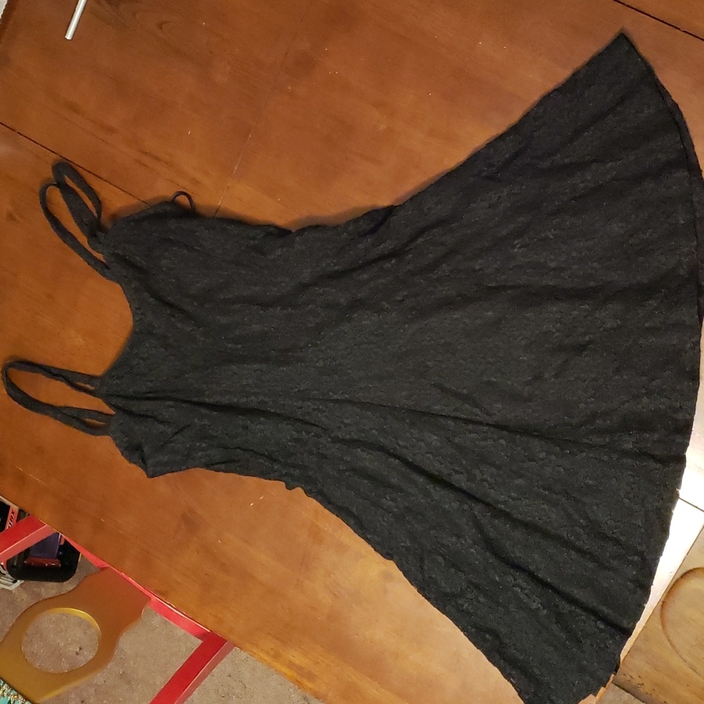 Vintage Lacy Black Dress